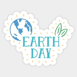 Earth Day Sticker